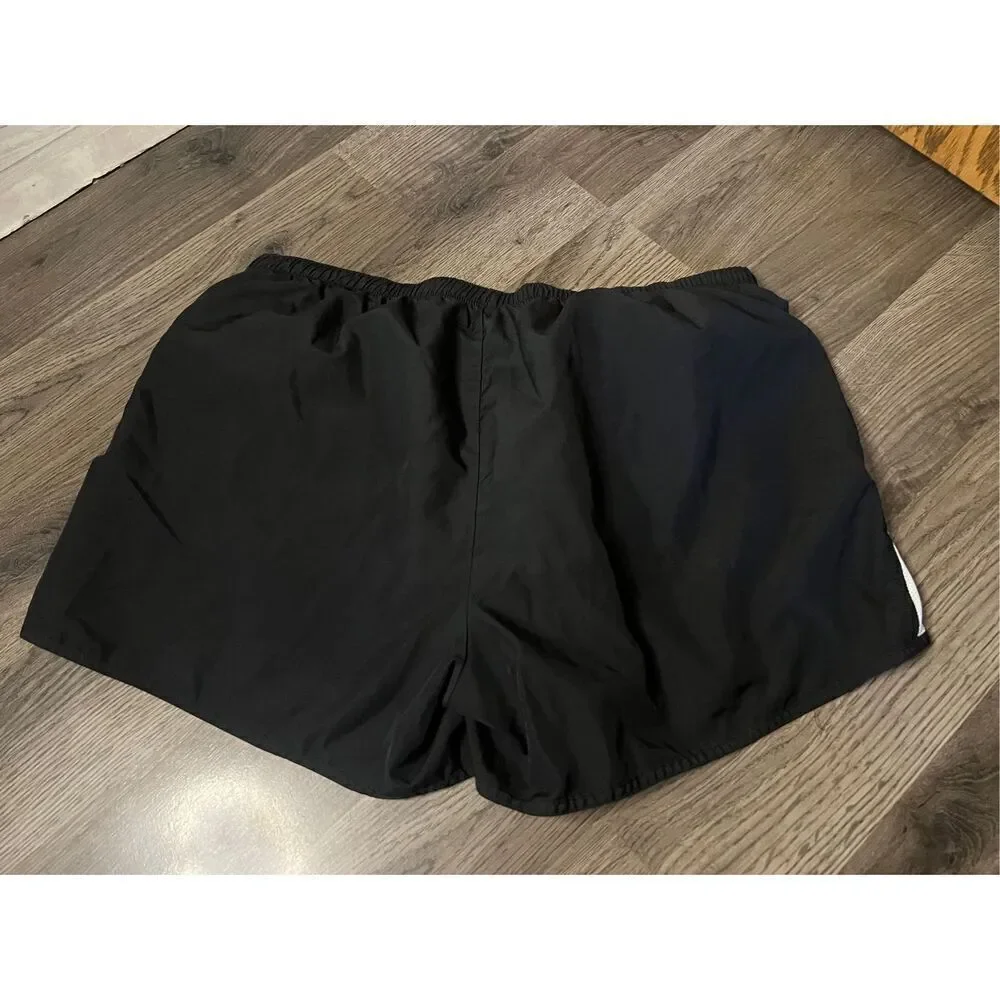 Champion Black With White Stripe Shorts Woman’s Size Medium - Picture 5 of 7